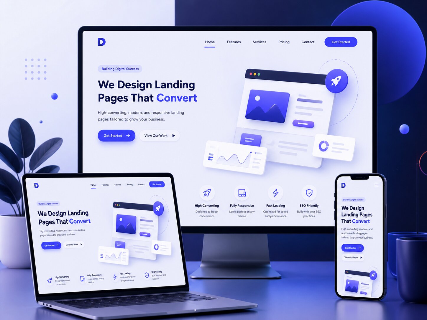 Landing Page Design